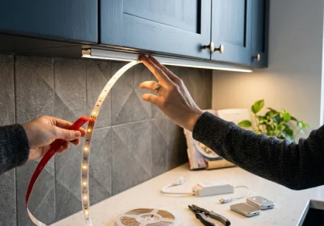 Setti+ - Jak zamontować taśmę LED krok po kroku?