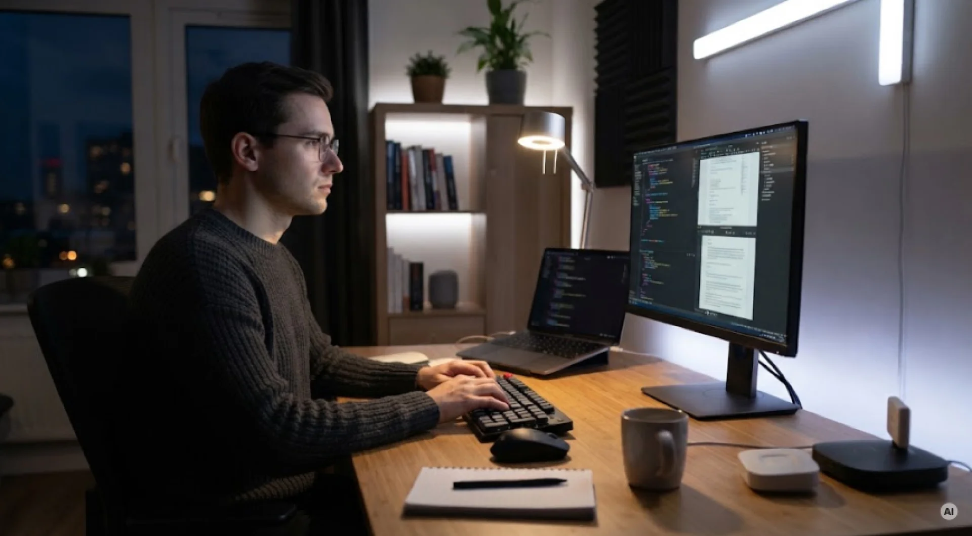 Setti+ - Oświetlenie smart do biura domowego – jak dopasować światło do pracy przy komputerze?