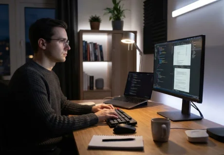 Setti+ - Oświetlenie smart do biura domowego – jak dopasować światło do pracy przy komputerze?