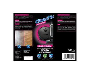 Płyn do robotów mopujących CLEANFIX Professional 500 ml