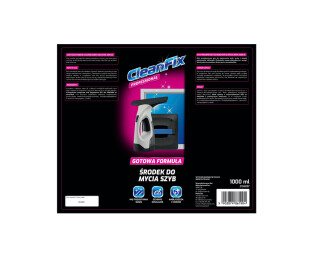 Płyn do mycia okien CLEANFIX Professional 1000 ml