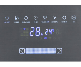 Nawilzacz-SETTI-Smart-AH900-WiFi-higrometr-oczyszczanie-powietrza-lampa-UV-panel