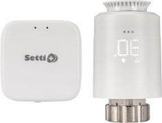 Głowica termostatyczna SETTI+ TRV001 + Bramka ZigBee TRV350